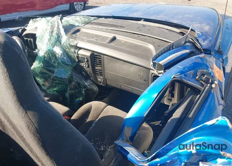 2001 Dodge Dakota Slt/Sport из США, поврежденный, VIN 1B7GL22X81S224120